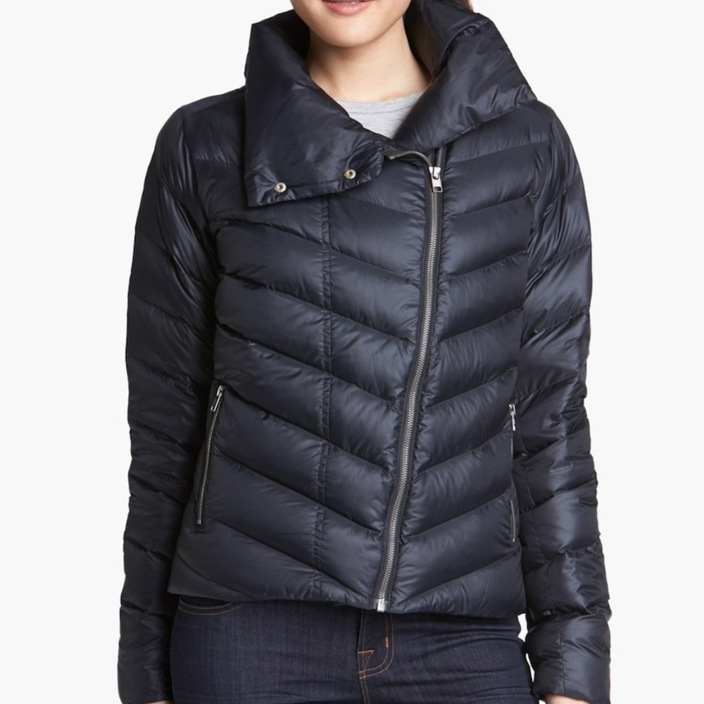 Patagonia Prow Down Puffer Asymmetrical Black S